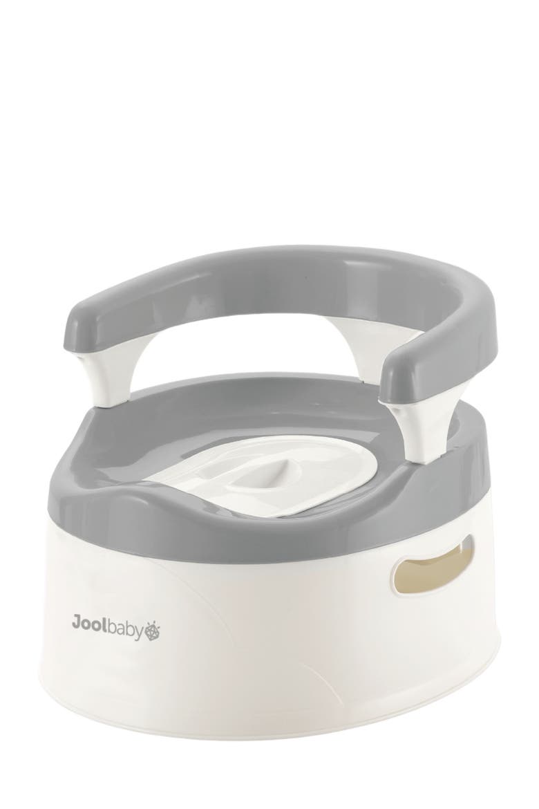 Handled Potty Chair, Main, color, Gray
