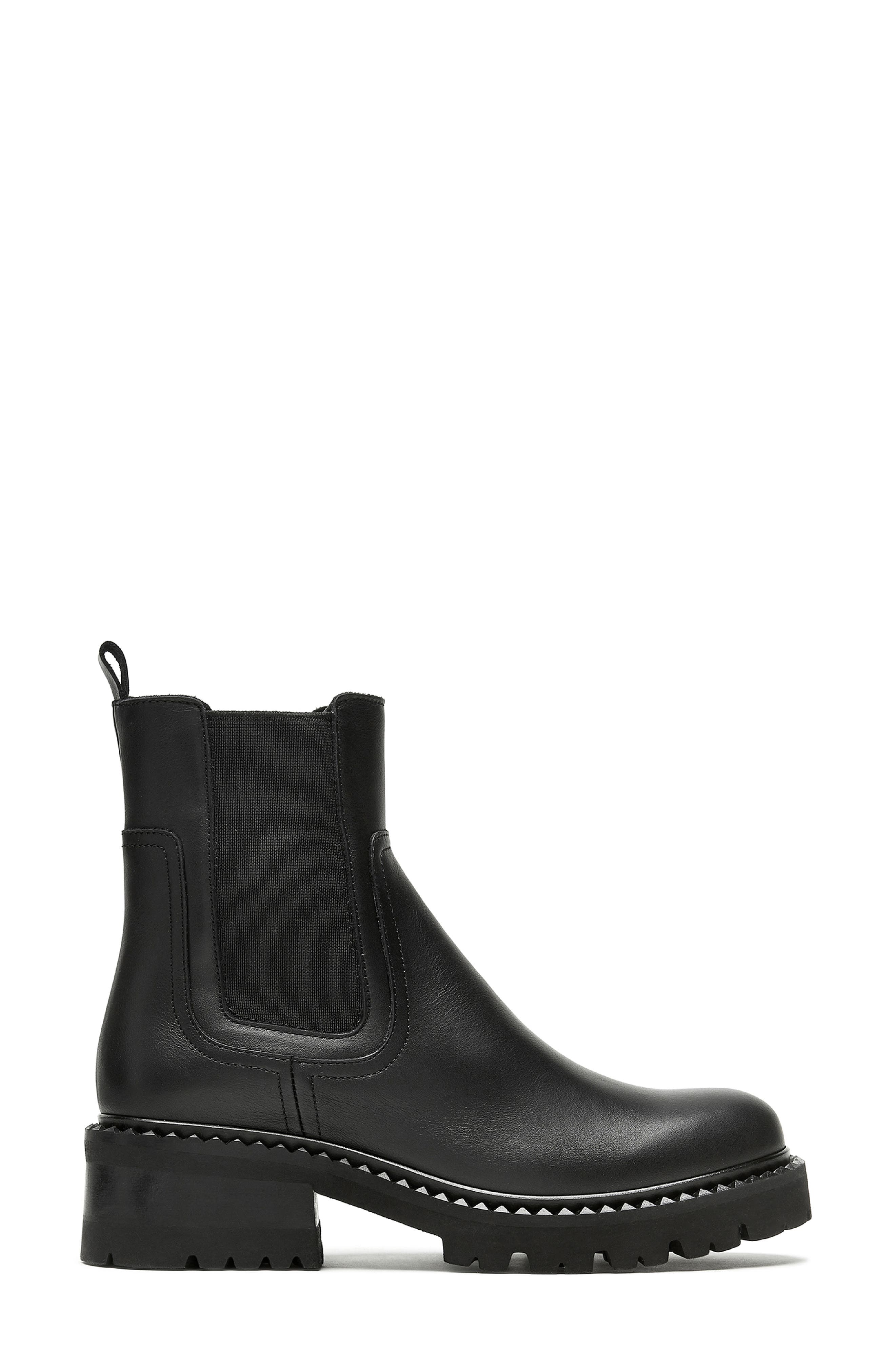 La Canadienne Cory Waterproof Chelsea Boot, Alternate, color, Black Leather