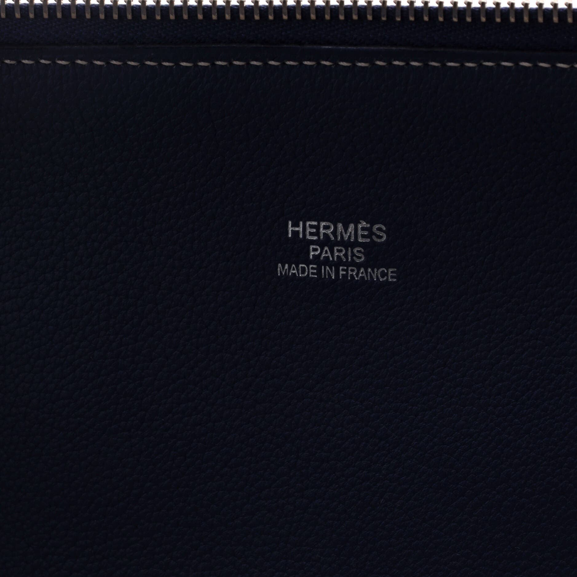 Pre-Owned Hermes Bolide Relax Bag Evercolor 45, Alternate, color, Bleu Brighton