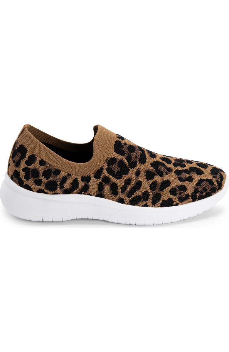 Blondo Karen Waterproof Slip-On Sneaker, Alternate, color, Leopard Knit