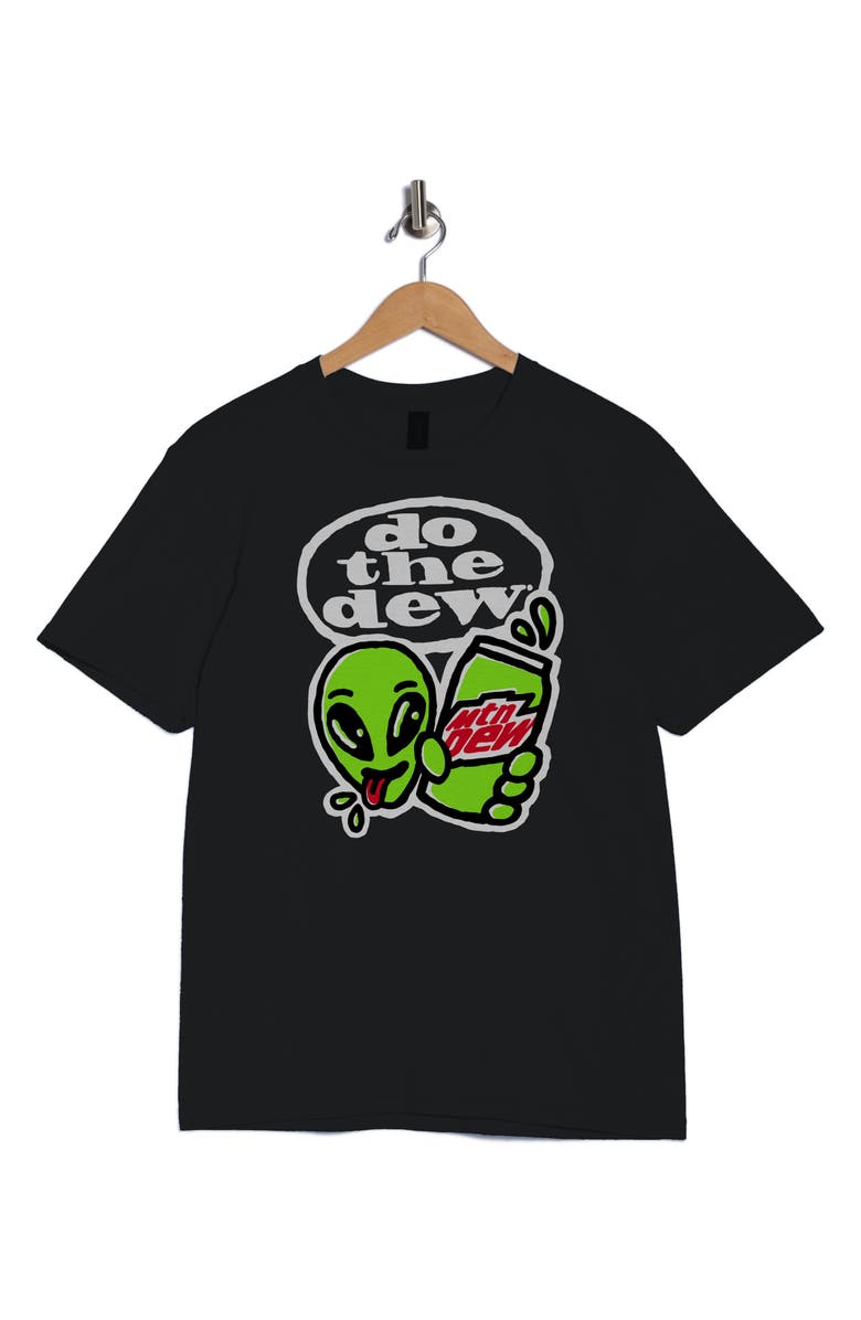 Monster Digital Mountain Dew Graphic T-Shirt, Alternate, color, Black