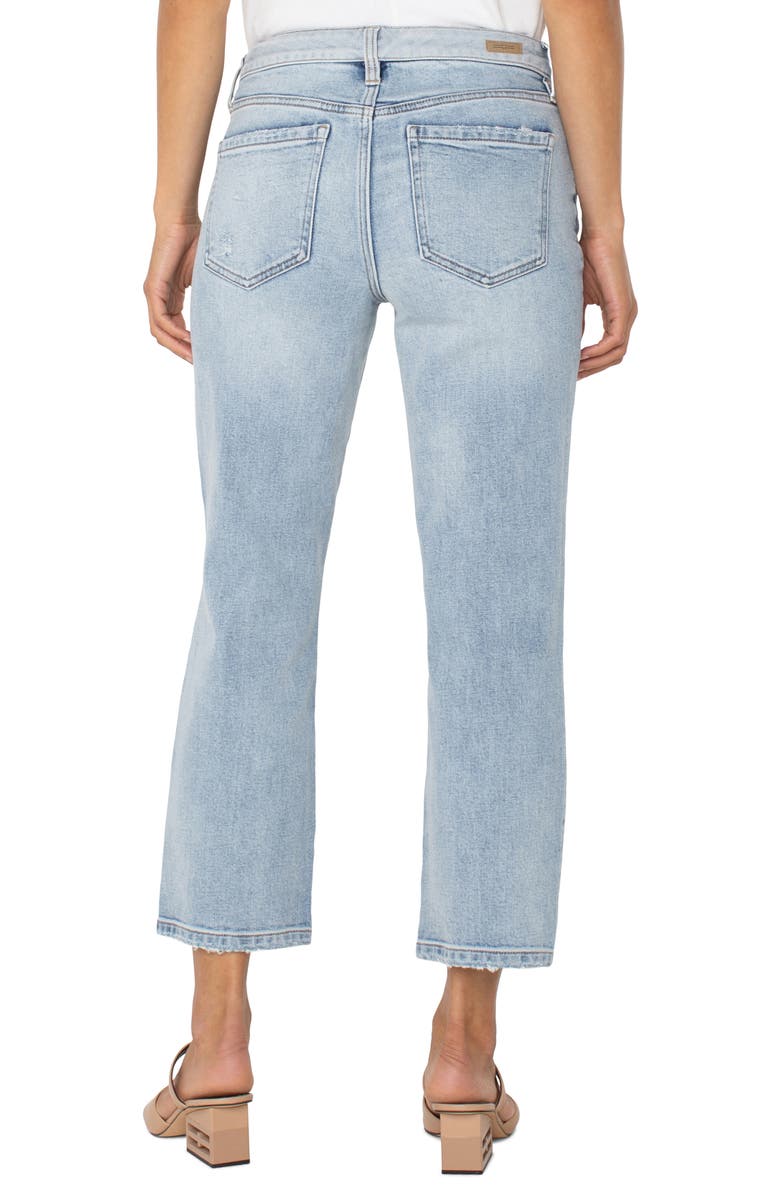 Liverpool Los Angeles Liv Crop Non-Skinny Skinny Jeans, Alternate, color, 