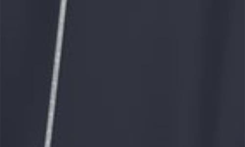 Hugo Boss Piped Cotton Robe In Blue