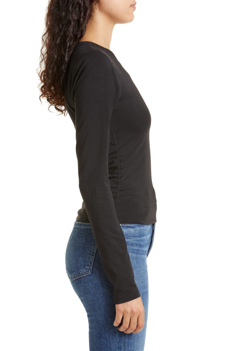ATM Anthony Thomas Melillo Ruched Long Sleeve Top, Alternate, color, 