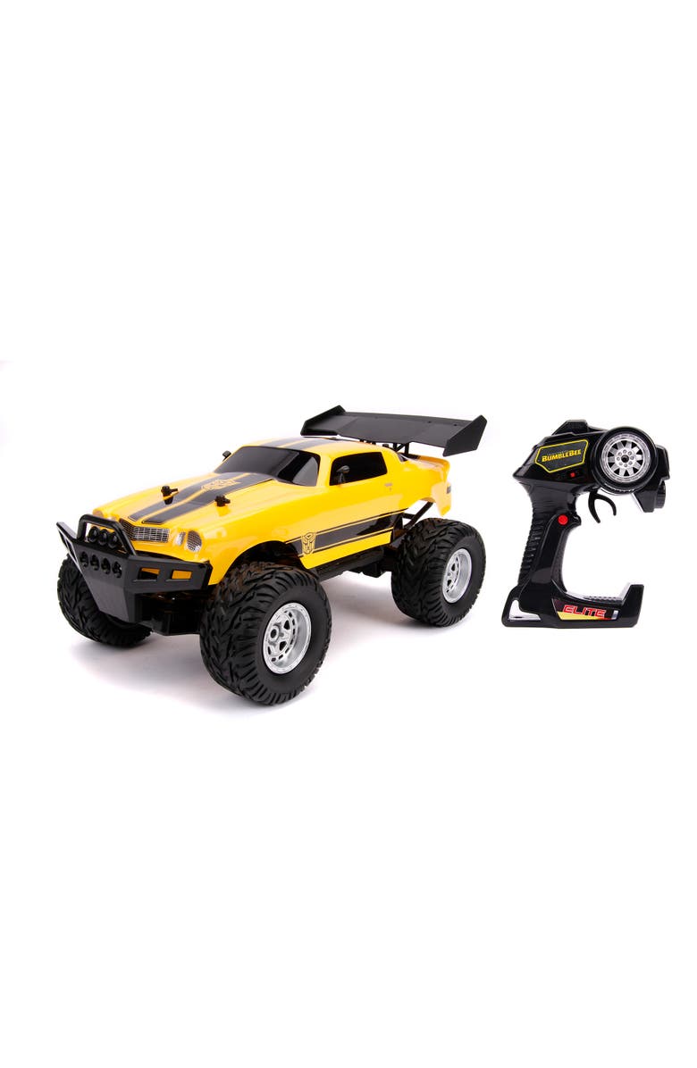 Transformers Jada Toys Hollywood Rides 112 R/C Vehicle Toy For 8+ Transformers Camaro, Main, color, Multicolored