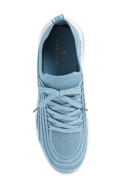 Danskin Vortex Lace-up Sneaker In Steel Blue