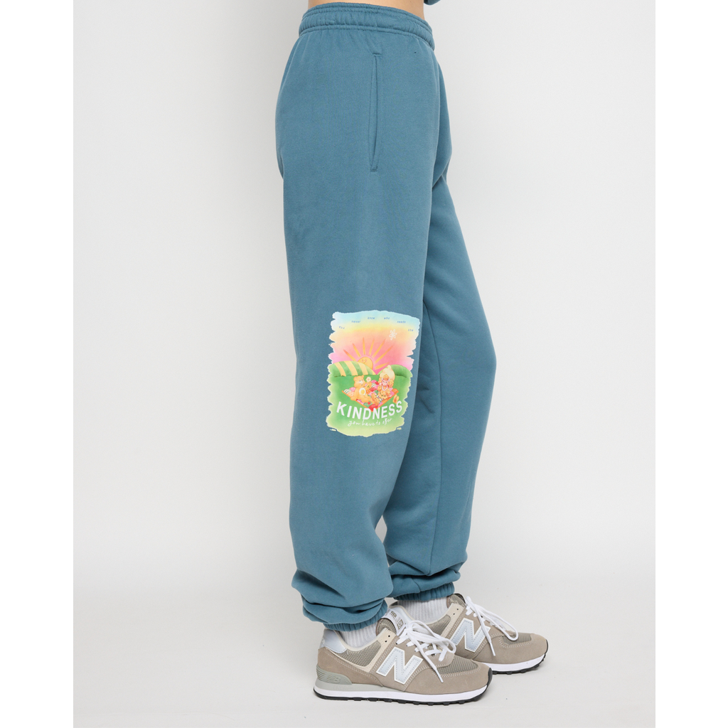 Samii Ryan Offer Kindness Sweatpant In Blue
