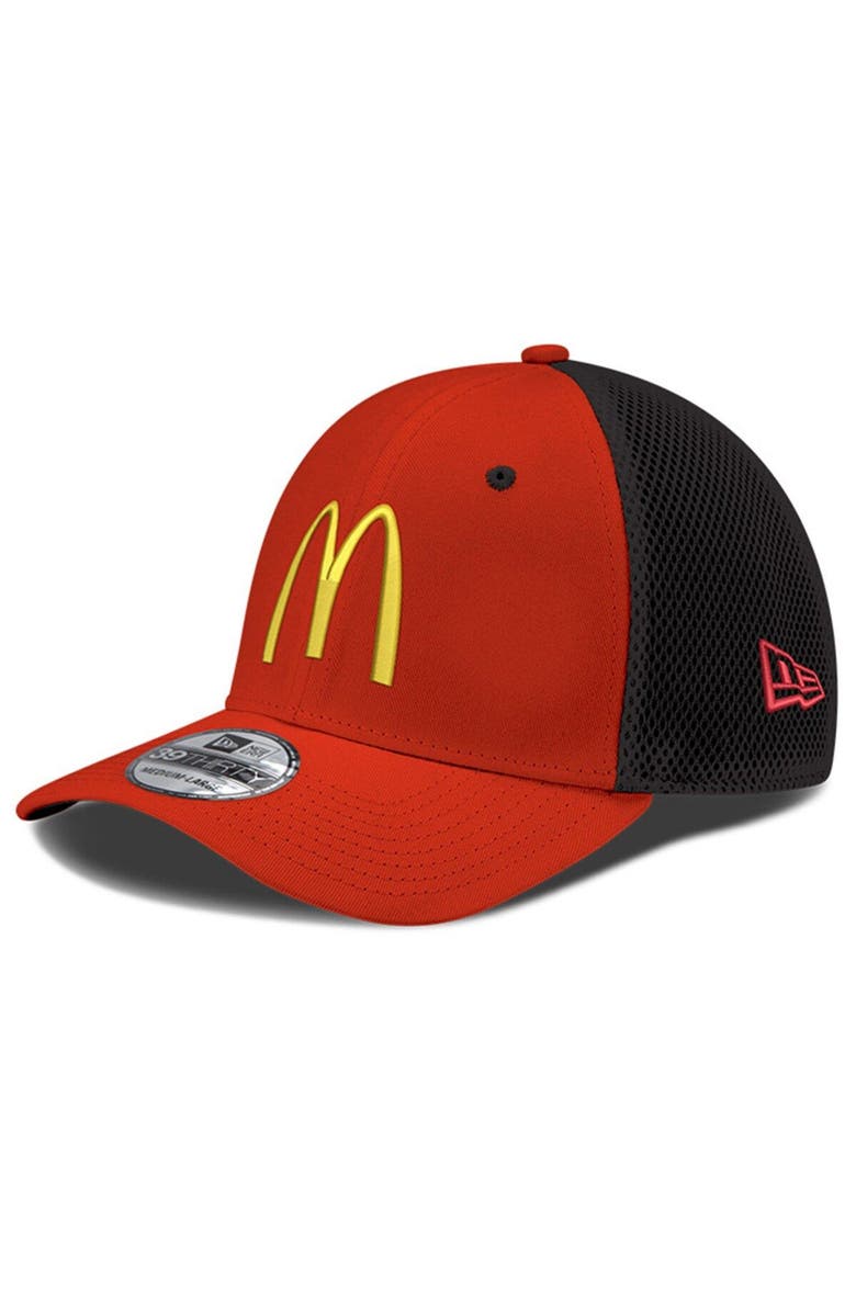 New Era Men's New Era Scarlet Bubba Wallace McDonald's NEO 39THIRTY Flex Hat, Main, color, 