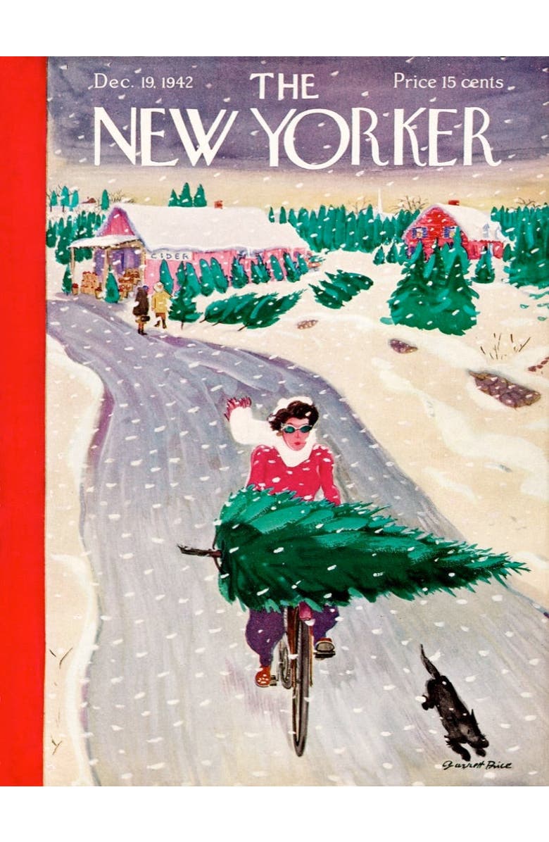 NEW YORK PUZZLE COMPANY Tree Shopping 1000 Piece Puzzle, Alternate, color,