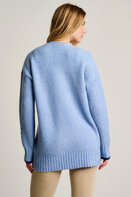 Lisa Todd Shake It Up Cardigan In Blue