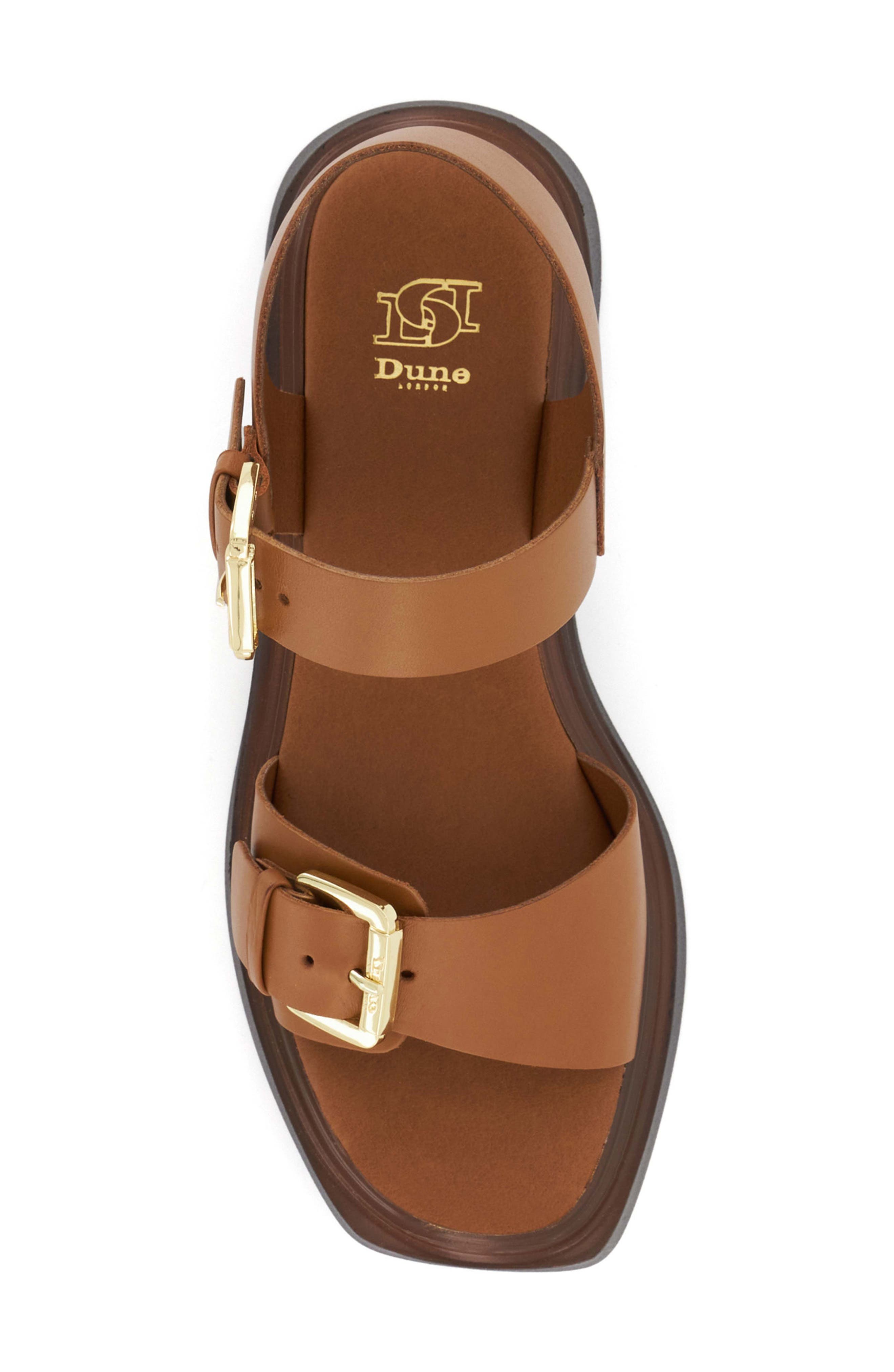 Dune London Loells Platform Sandal, Alternate, color, Tan