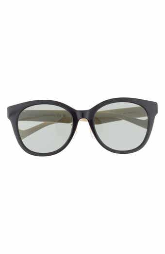 Gucci 56mm Round Sunglasses