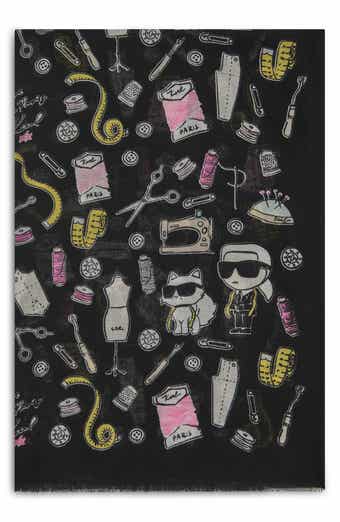 Choupette's Atelier Logo Scarf