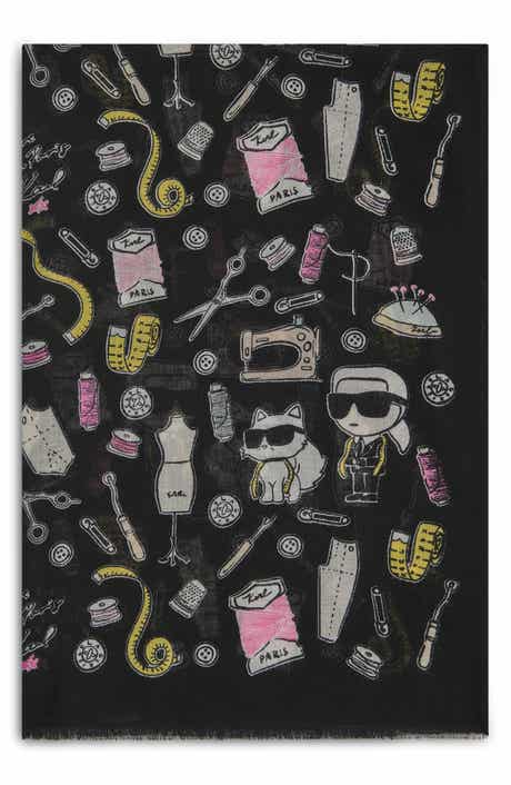 Choupette's Atelier Logo Scarf