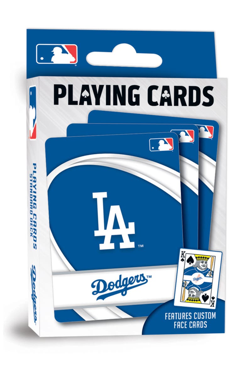 Los Angeles Dodgers Playing Cards, Main, color, Multicolor