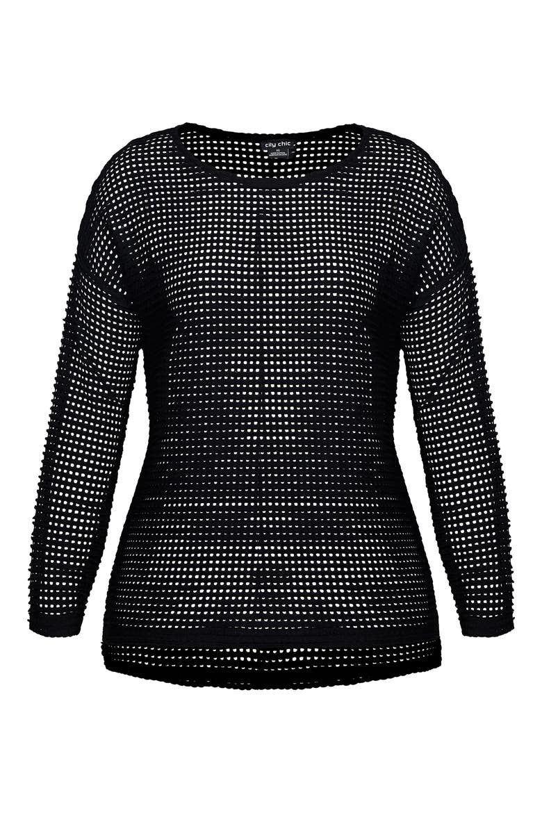 Soft Touch Sweater, Alternate, color, BLACK