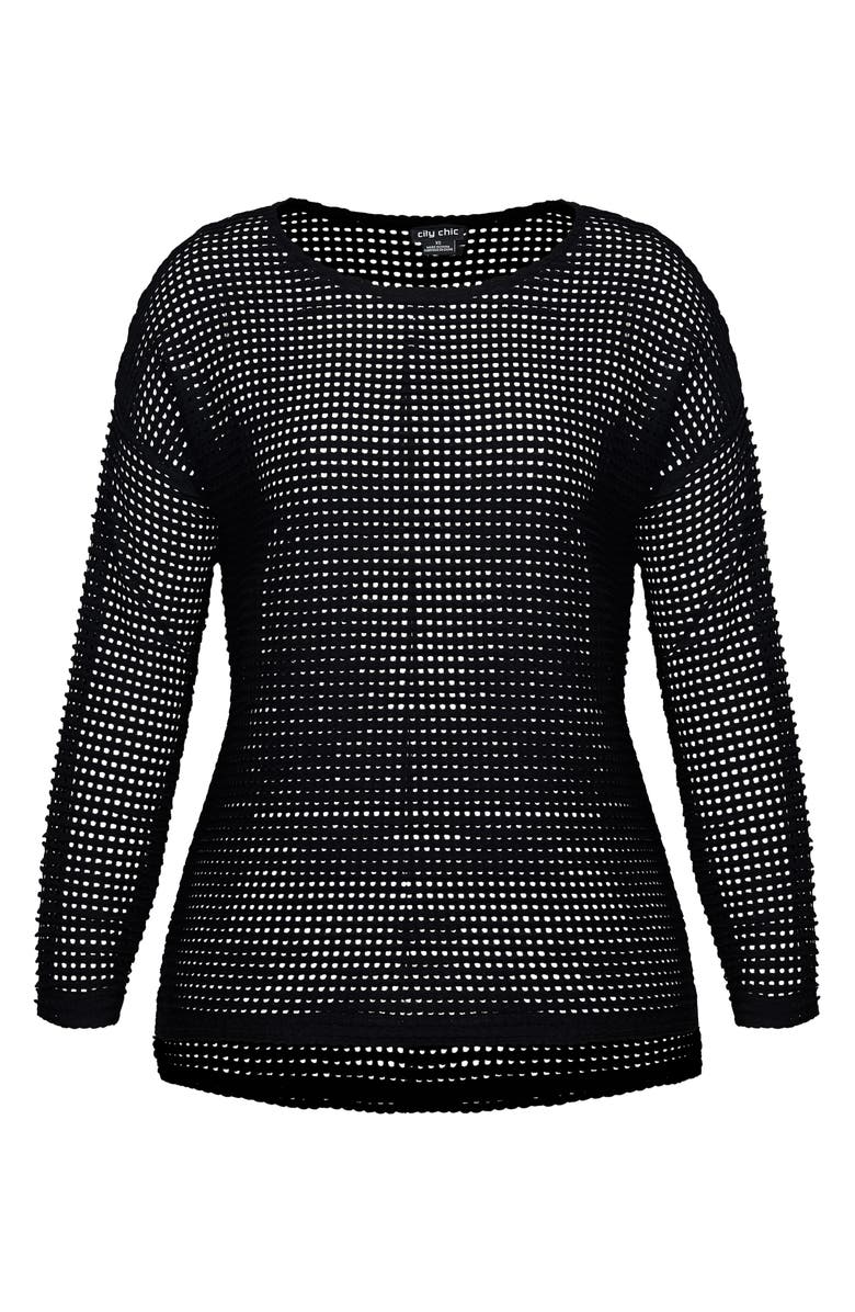 City Chic Soft Touch Sweater, Alternate, color,