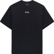 RtA Elian Flag Double Layer Graphic T-Shirt