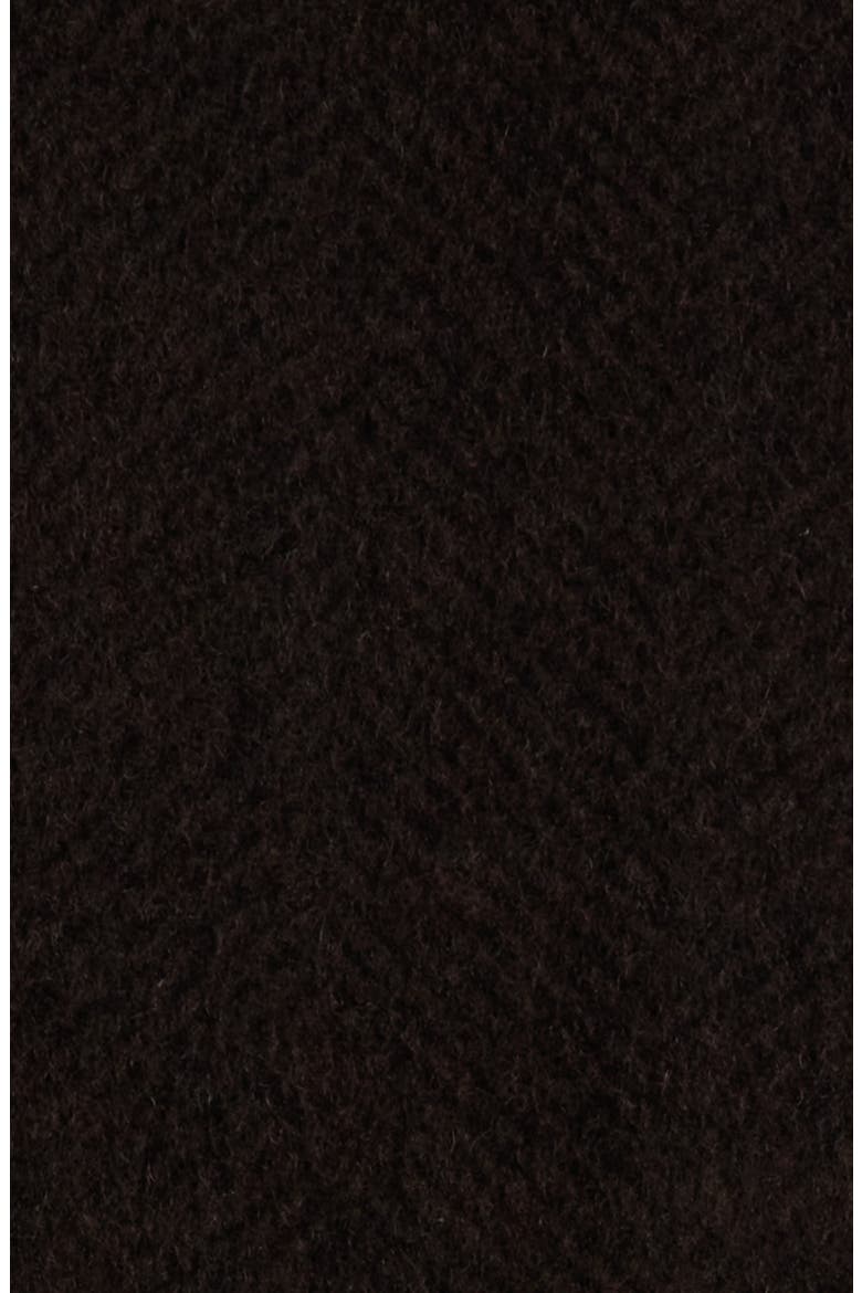 Lara Double Breasted Coat, Alternate, color, CHOCOLATE BROWN