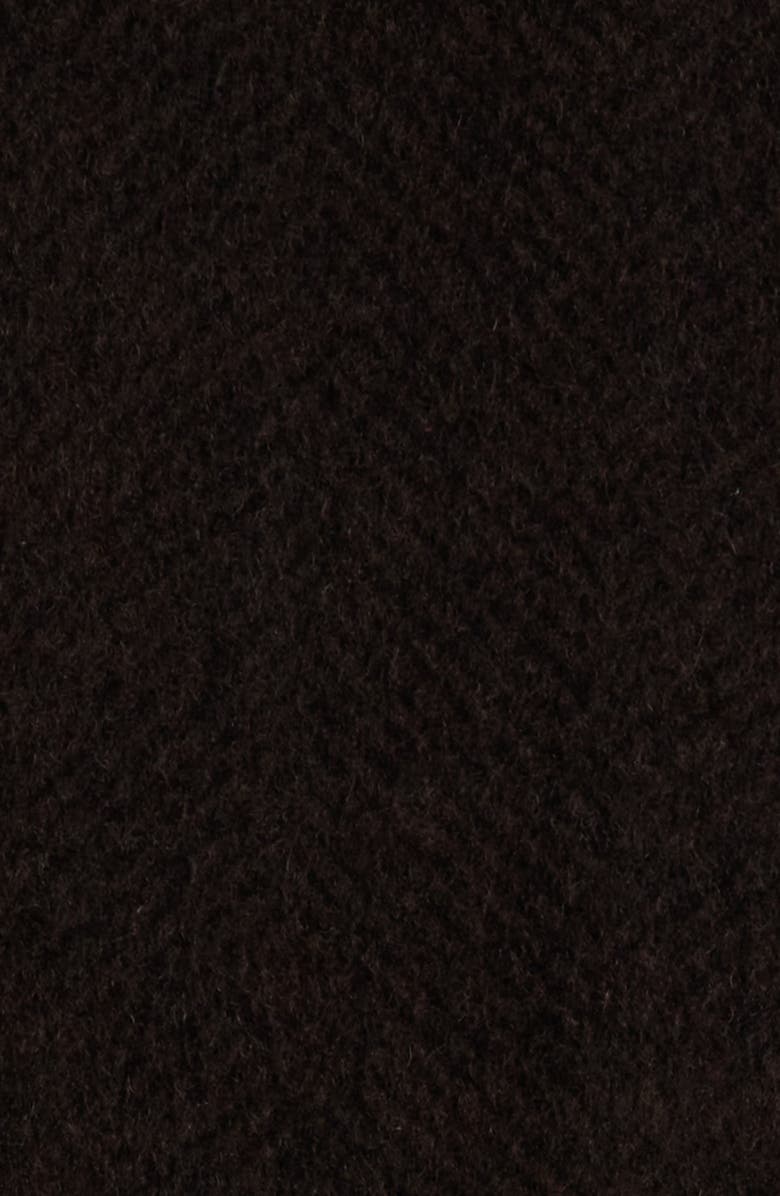 Reiss Lara Double Breasted Coat, Alternate, color, Chocolate Brown