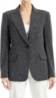 MAX STUDIO One Button Blazer