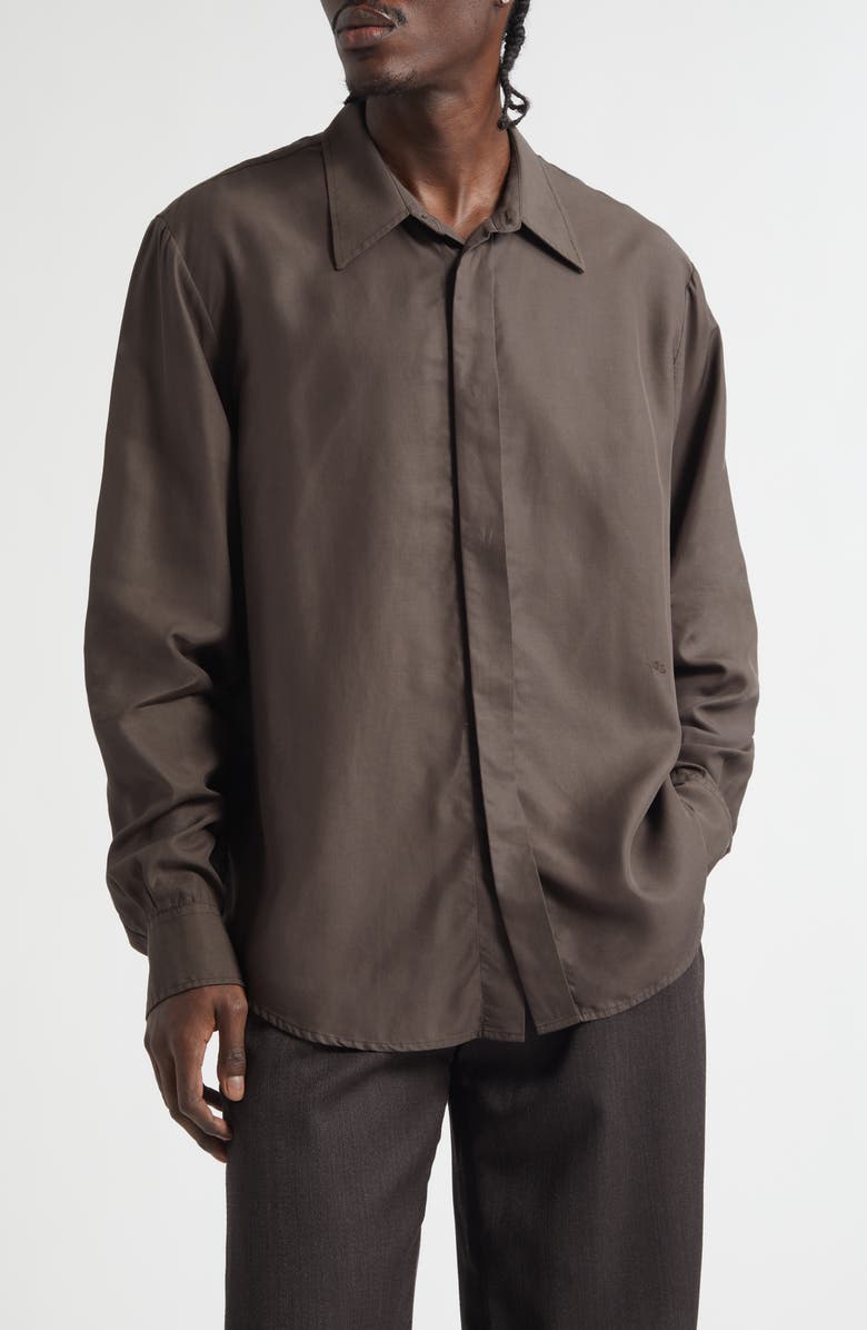 OUR LEGACY Evening Button-Up Shirt, Main, color,