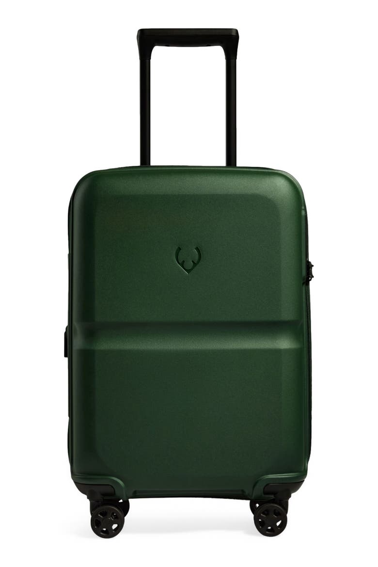 Single Stripe Expandable Carry-On, Main, color, Green