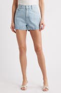 FRAME The Charm High Waist Denim Shorts