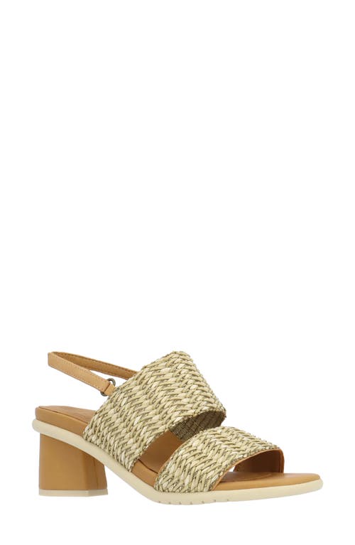 L'amour Des Pieds Ursa Slingback Sandal In Natural
