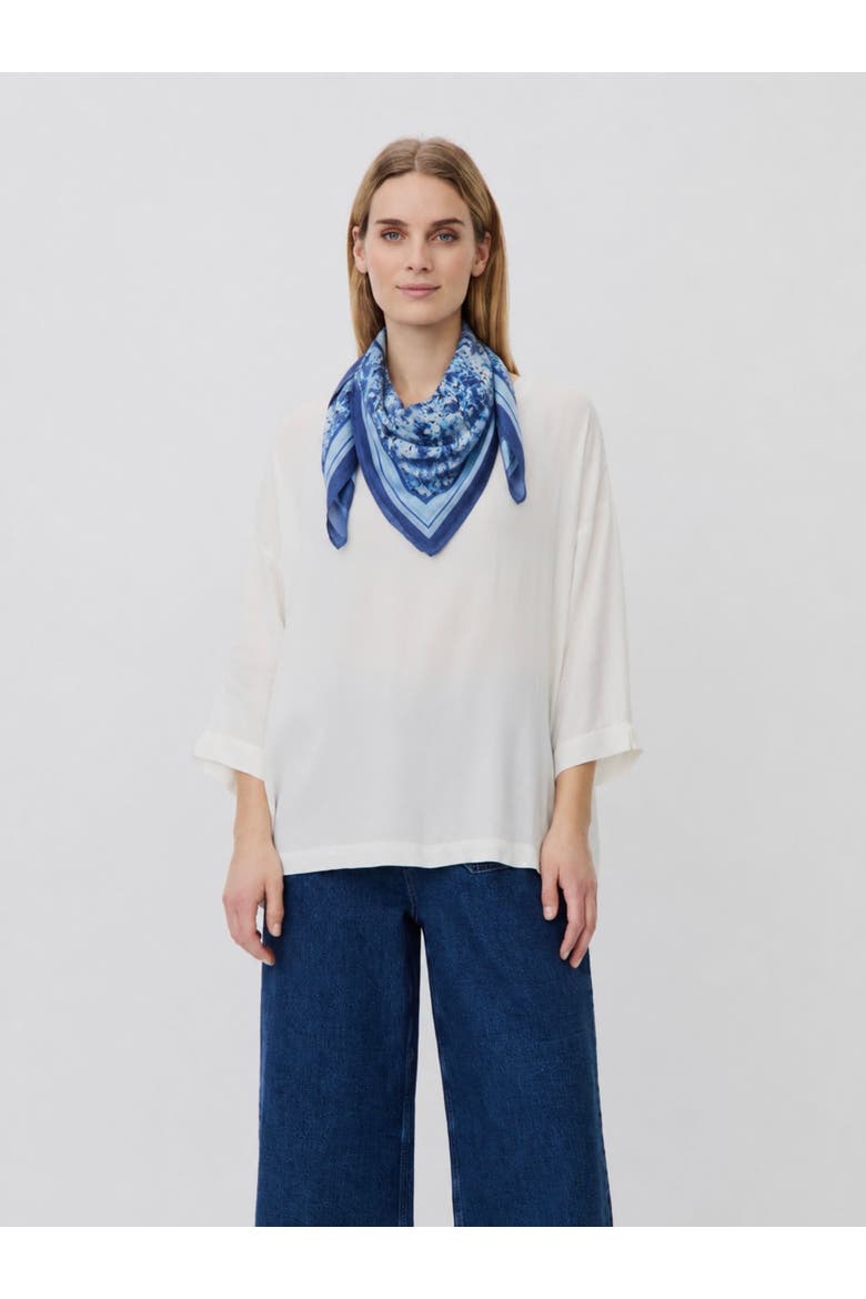 Maavalisse Lightweight Square Scarf, Main, color, Skyway