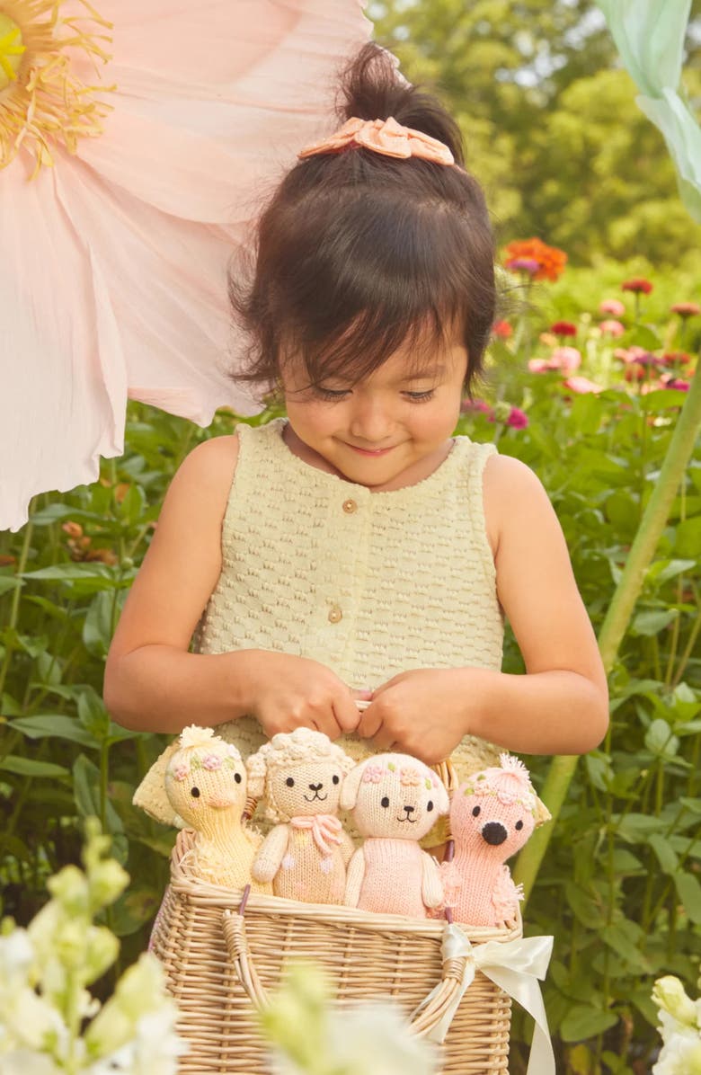 cuddle+kind Tiny Lucy the Lamb Stuffed Animal, Alternate, color, Ivory