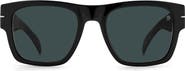 David Beckham Eyewear 52mm Rectangular Sunglasses