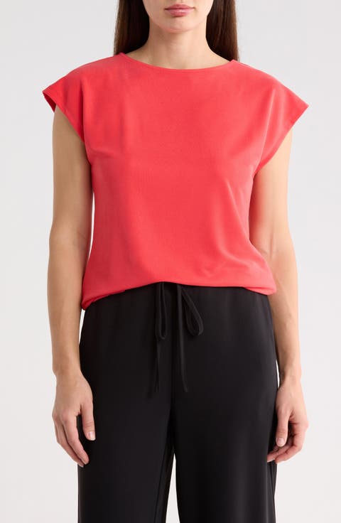 Cap Sleeve Modal Blend T-Shirt