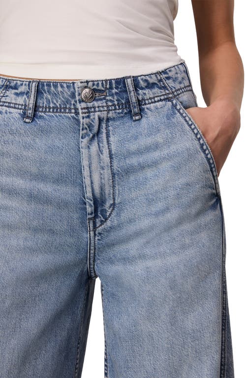 Rag & Bone Tailored Sofie High Waist Wide Leg Jeans In Annie