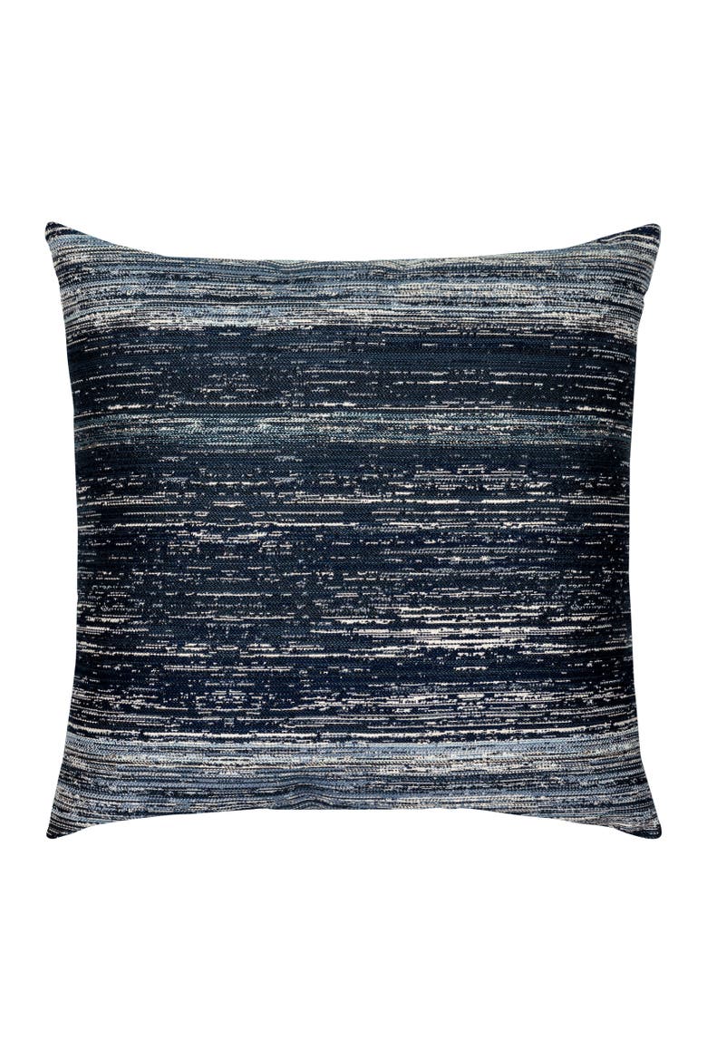 Textured Indoor & Outdoor Woven Accent Pillow, Alternate, color, Indigo