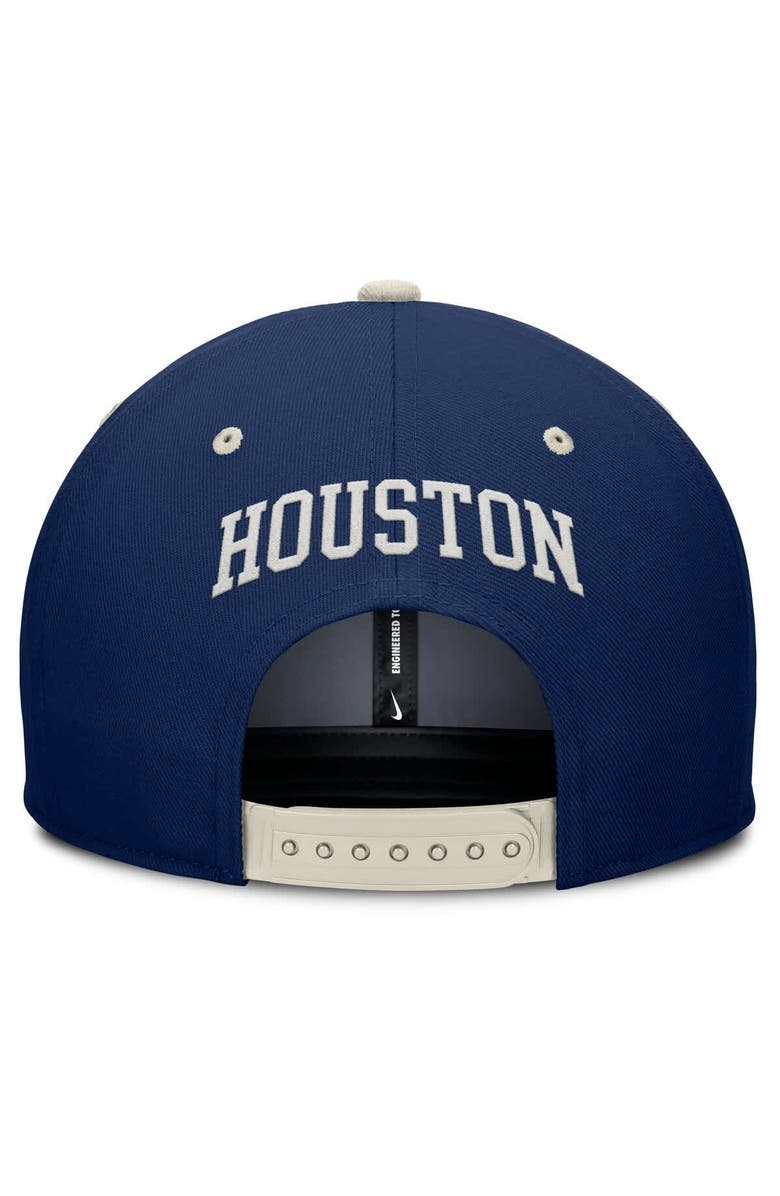 Nike Men's Nike Navy/Cream Houston Astros Pro Performance Snapback Hat, Alternate, color, Navy
