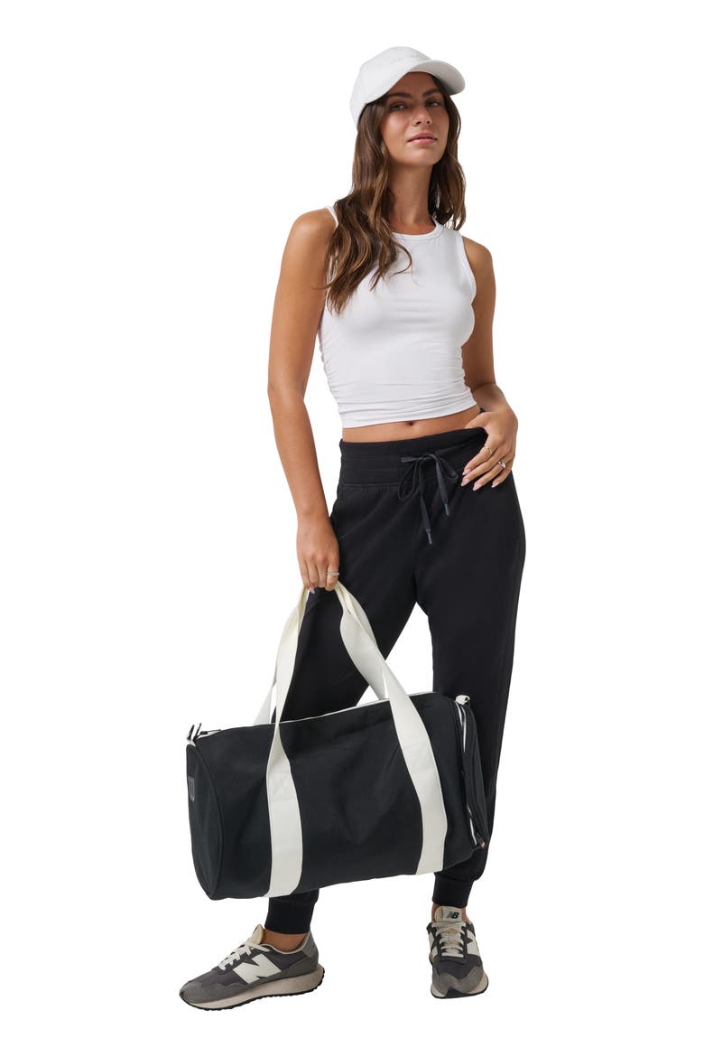 Skyline Ruched Jersey Tank, Alternate, color, WHITE