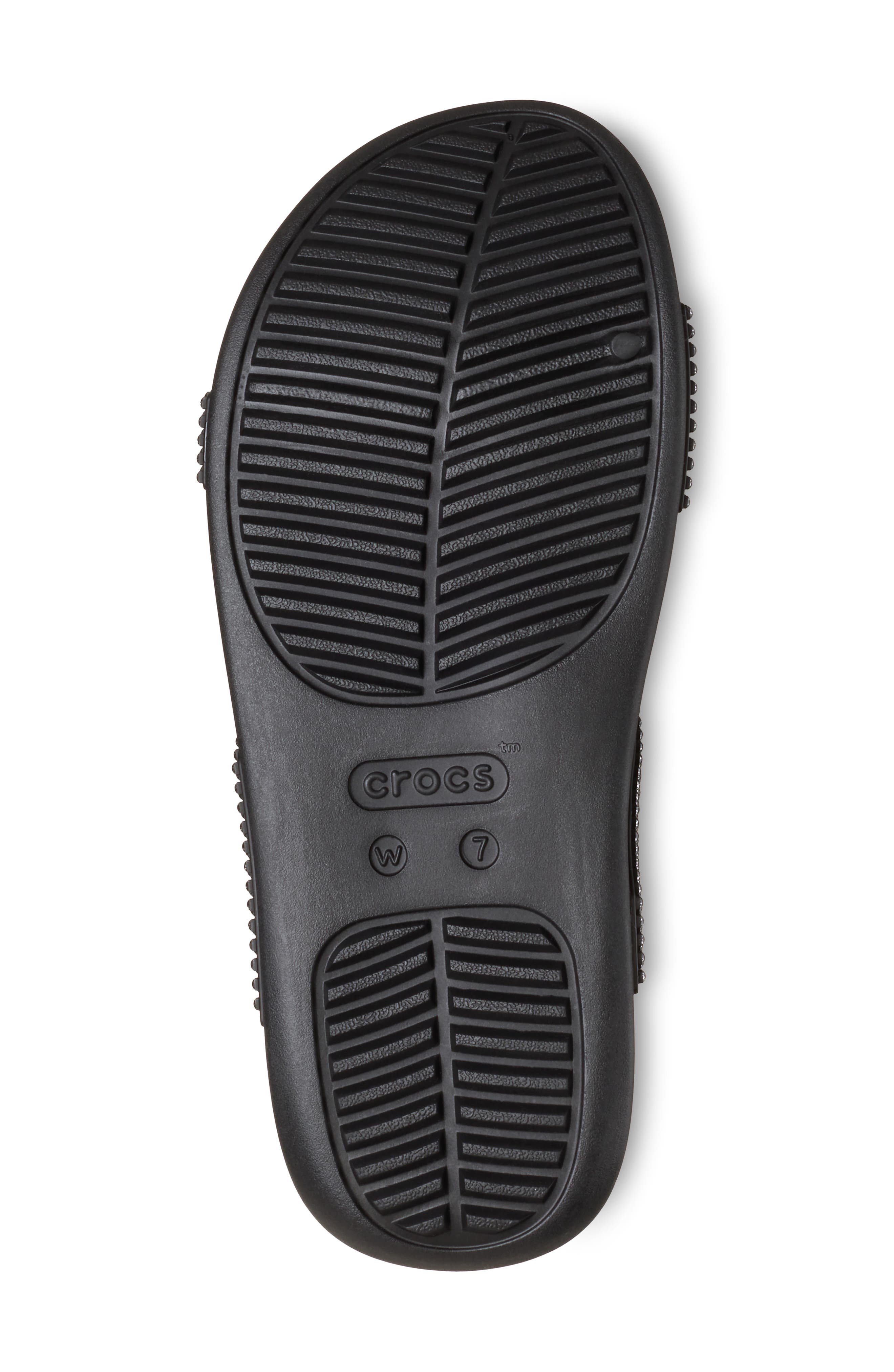 Getaway Gems Slide Sandal, Alternate, color, BLACK