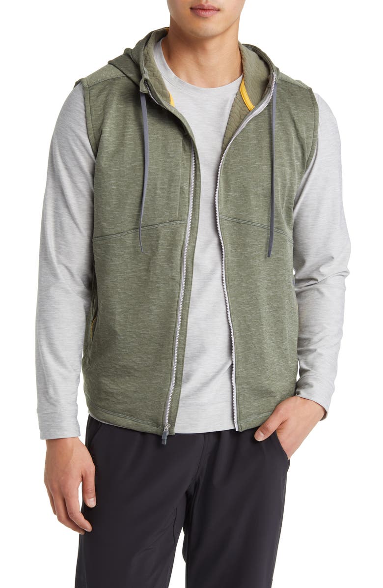 Peter Millar Eclipse Performance Hooded Vest, Main, color,