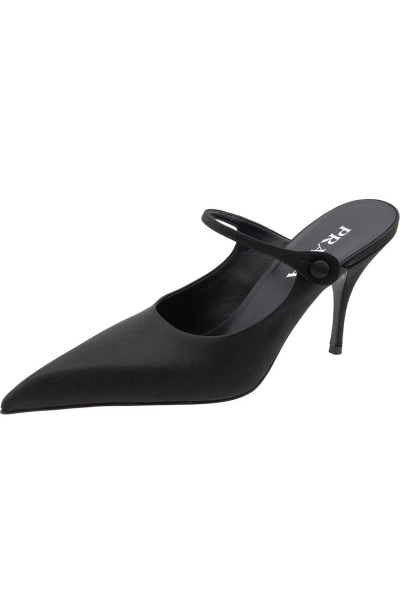 Prada Modellerie Pointed Toe Mule, Main, color,