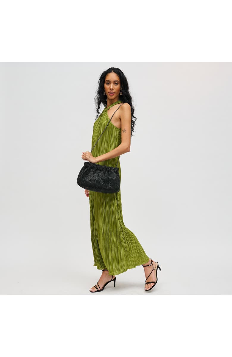 URBAN EXPRESSIONS HANDBAGS Hazel Clutch, Alternate, color, Black