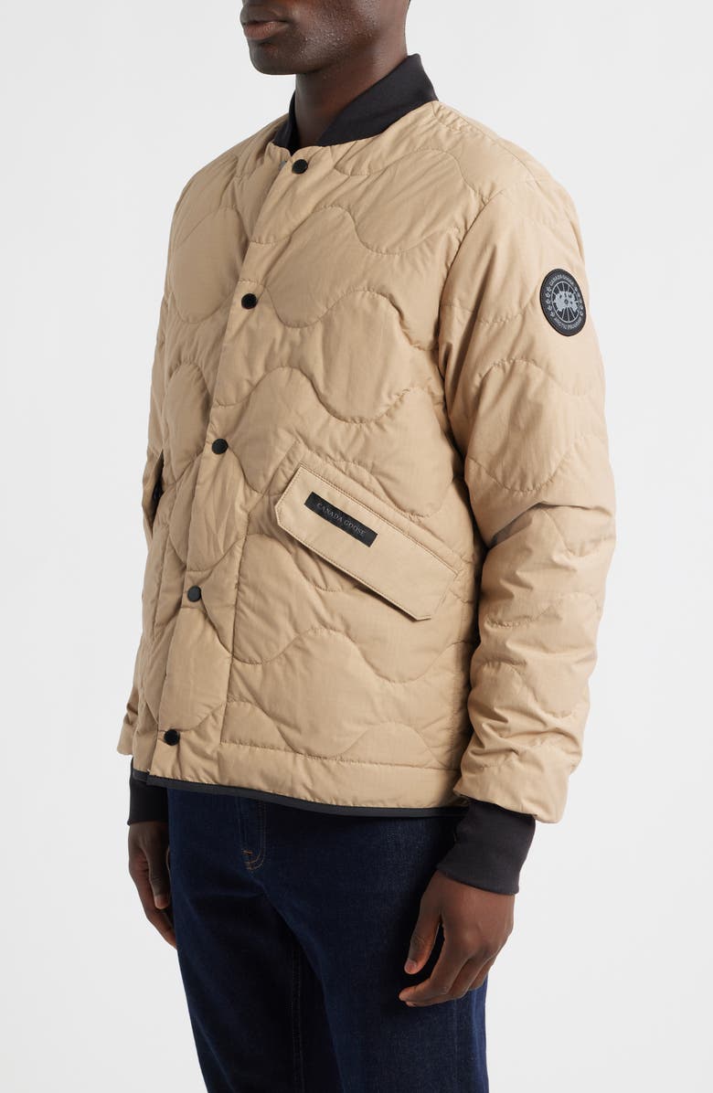 Canada Goose Boswell Water Repellent Reversible 750 Fill Power Down Liner Jacket, Alternate, color, Desert Sand/ Black
