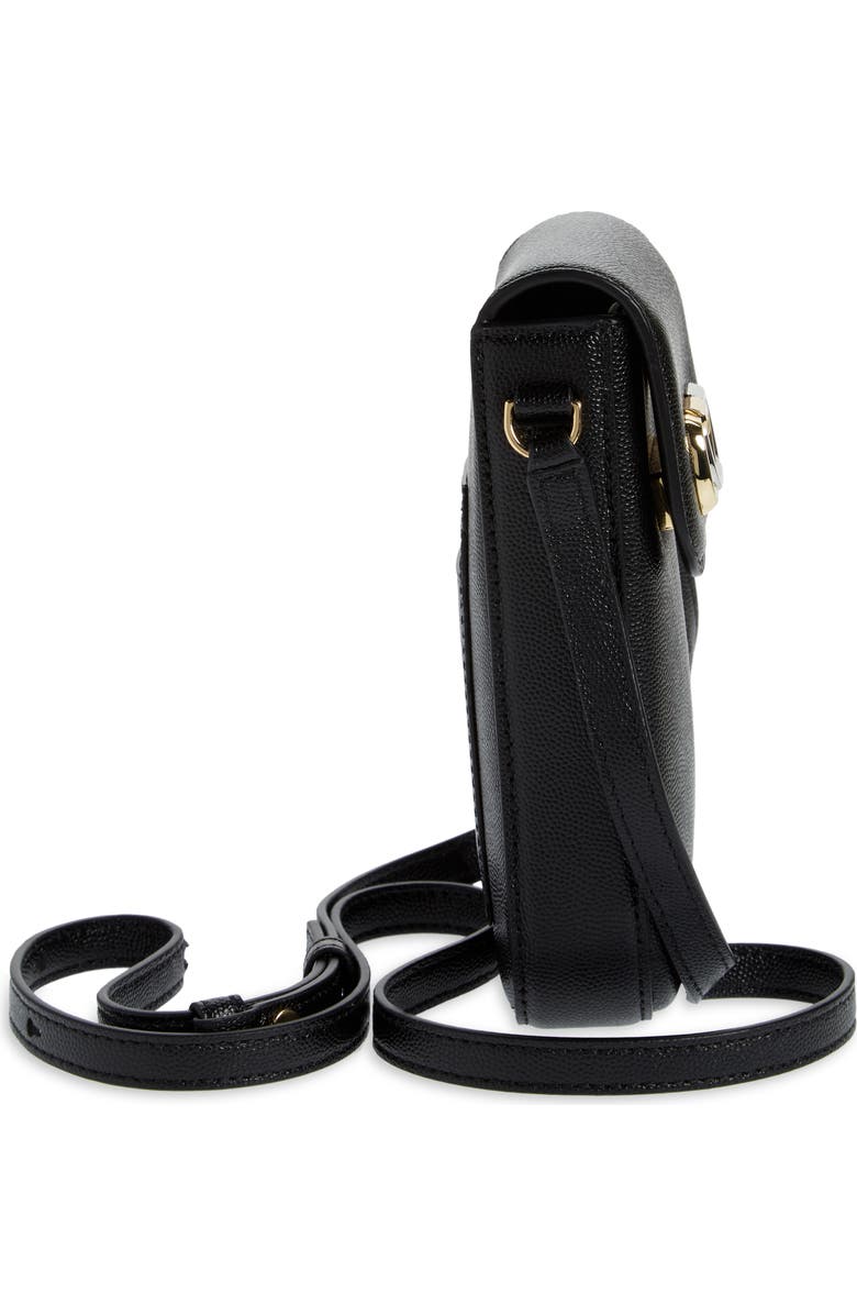 Marc Jacobs Logo Leather Phone Crossbody Bag, Alternate, color,