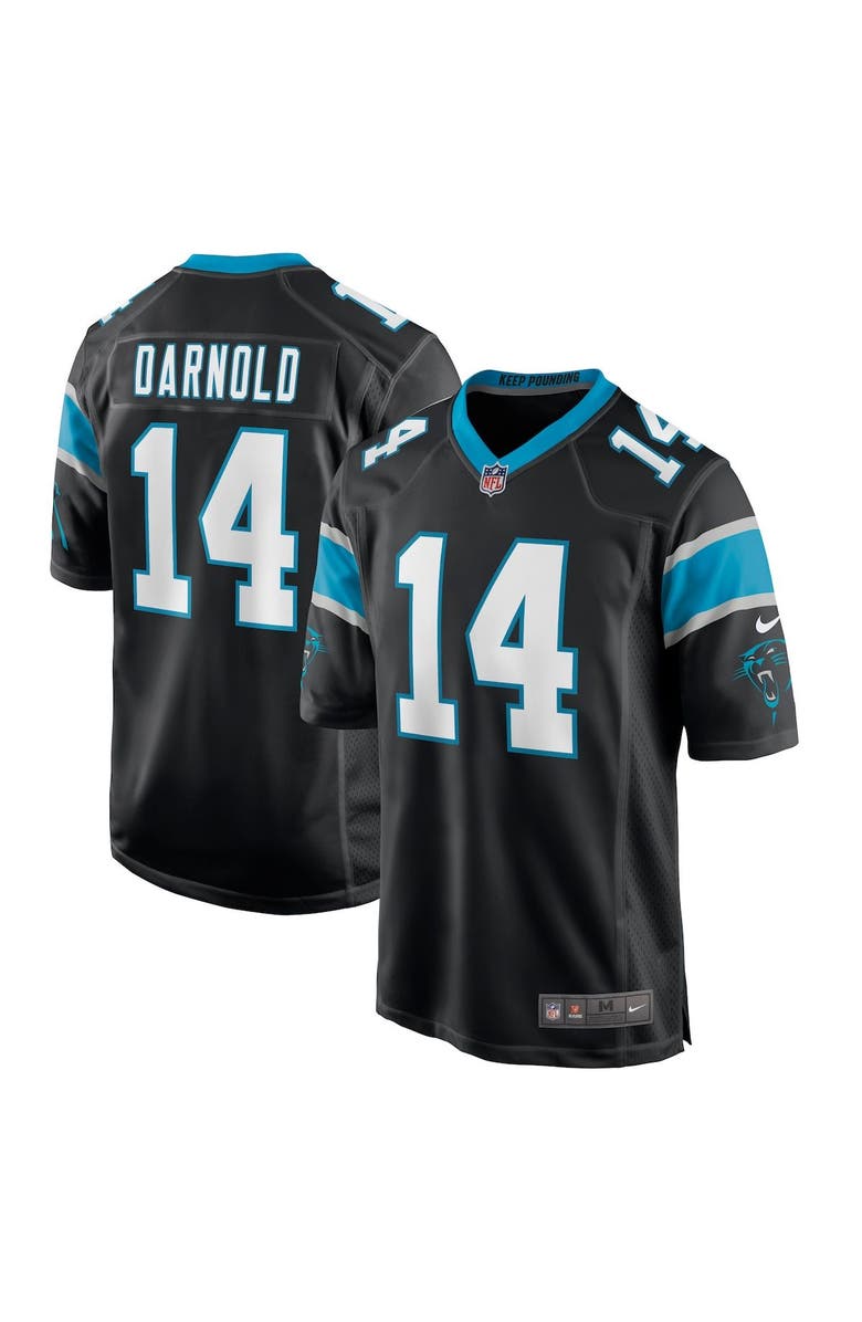 Nike Men's Nike Sam Darnold Black Carolina Panthers Game Player Jersey, Main, color,