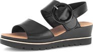 Gabor Quarter Strap Wedge Sandal