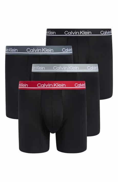 Calvin Klein Micro Plush 4-Pack Boxer Briefs