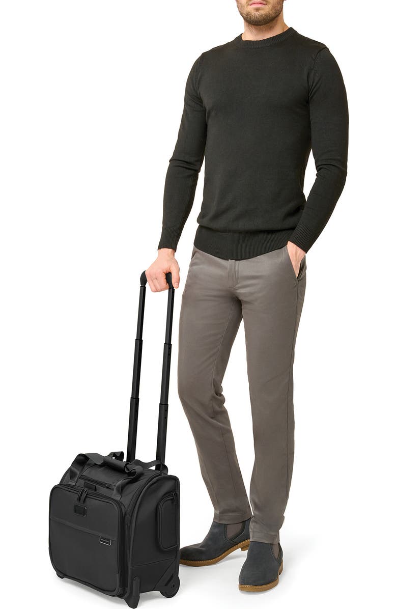 Briggs & Riley Baseline 2-Wheel Cabin Bag, Alternate, color, Black