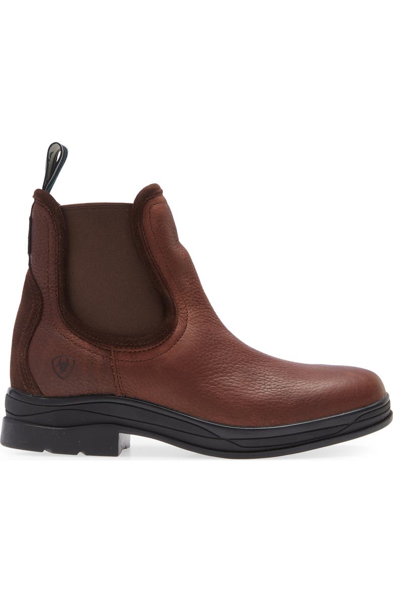 Ariat Keswick Waterproof Chelsea Boot, Alternate, color, Brown