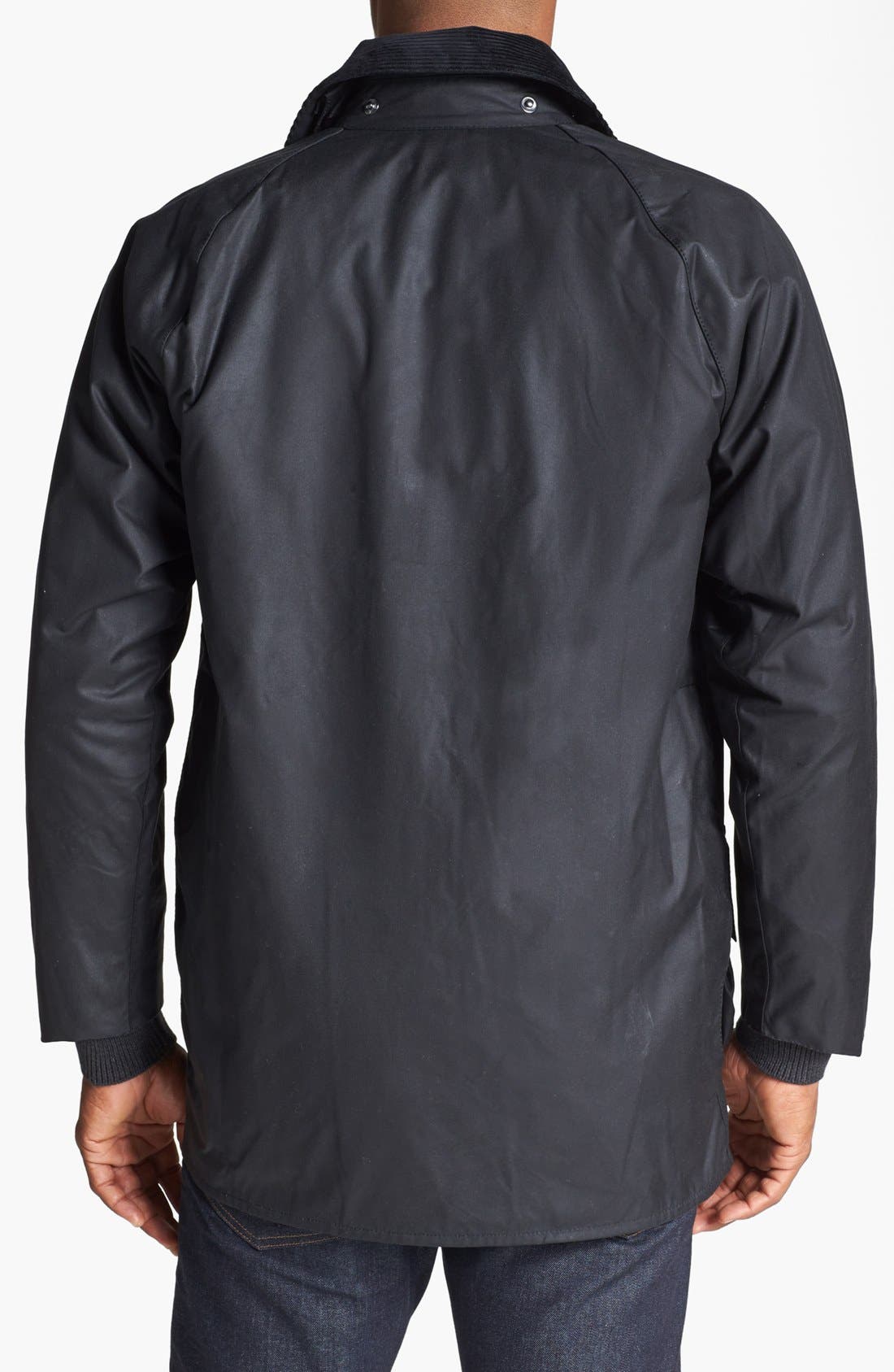 Barbour 'Beaufort' Regular Fit Weatherproof Waxed Jacket — фото 4