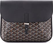 Pre-Owned Goyard Coursier Messenger Bag Coated Canvas and Leather